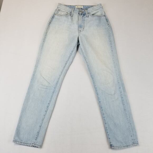 Madewell Denim - Madewell Jeans Womens 26 Light Wash Blue Curvy Perfect Vintage High Rise Denim